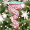 RG Ribbon: 1.5" Christmas Candy Canes Wired Ribbon, 10 Yards - White, Red - For Crafts, Wreaths, Bows, Floral Arrangements, Gift Wrap, and Decorations